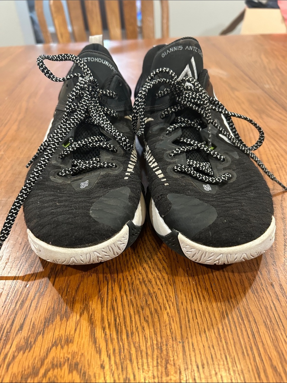 Nike Kids Basketball Shoes - Black/White